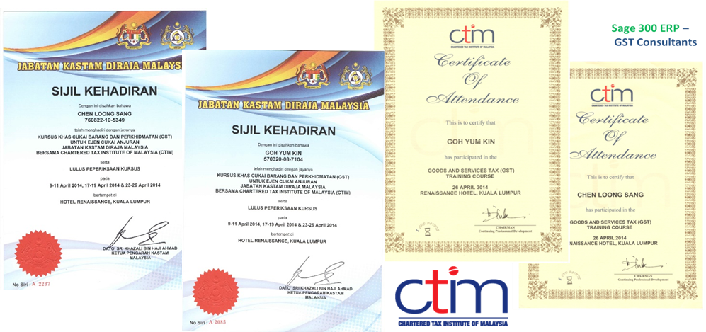 Ctim Certificate